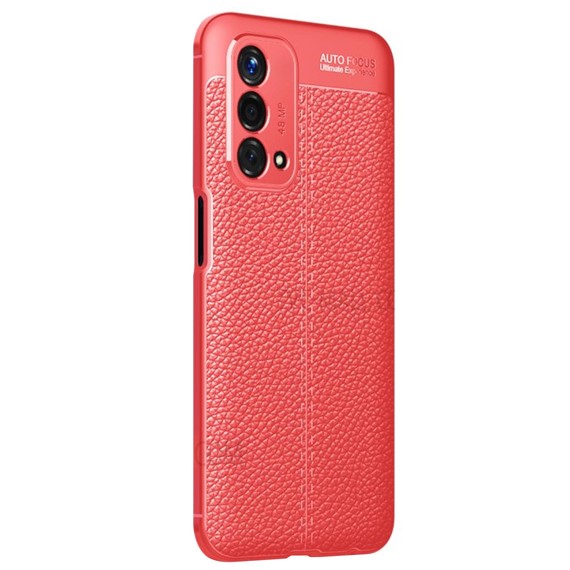 CaseUp Oppo A74 4G Kılıf Niss Silikon Kırmızı 2